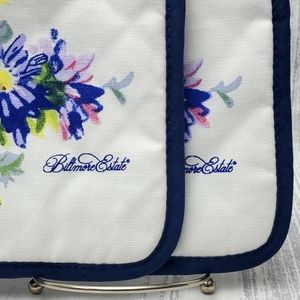 Biltmore Estate Pot Holders Wall Decor 2 Pc